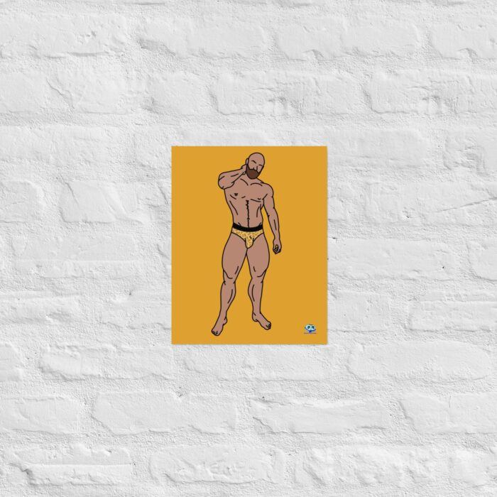 Photo paper poster - Leopard Bikini - Image 3