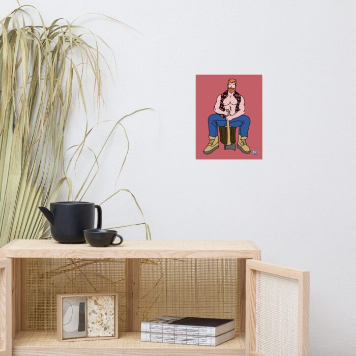 Photo paper poster - Lumberjack - Image 3