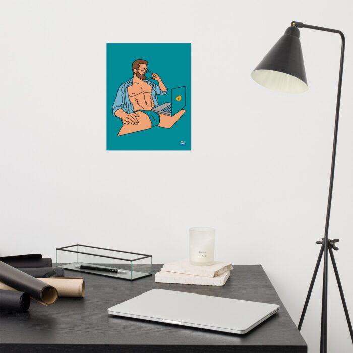 Photo paper poster - Work From Home - Image 3