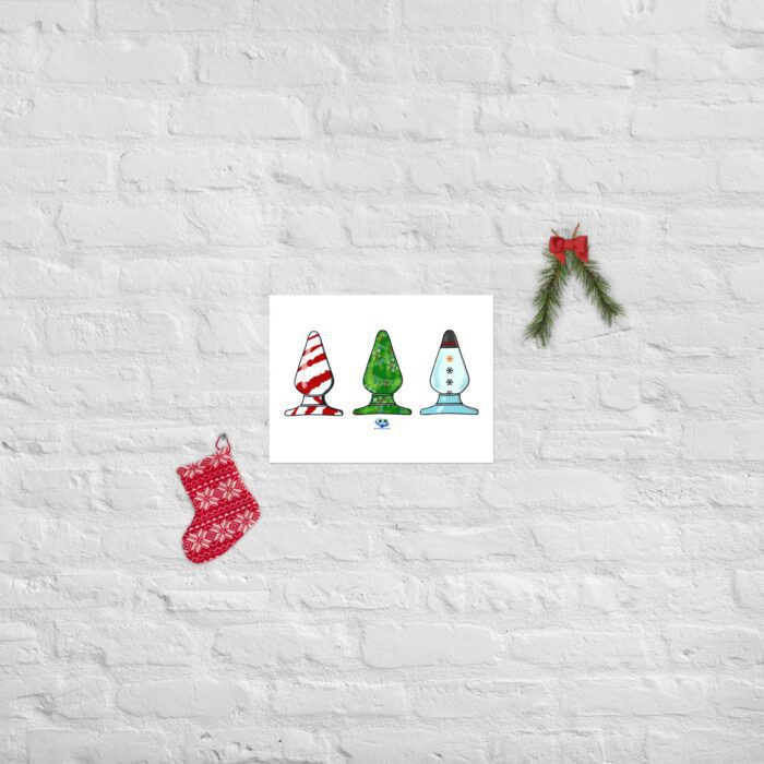 Photo paper print - Holiday Butt Plugs (Classic)