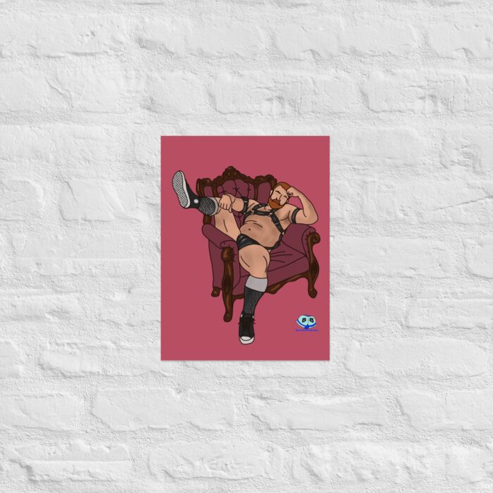 Photo paper poster - Leather Chair