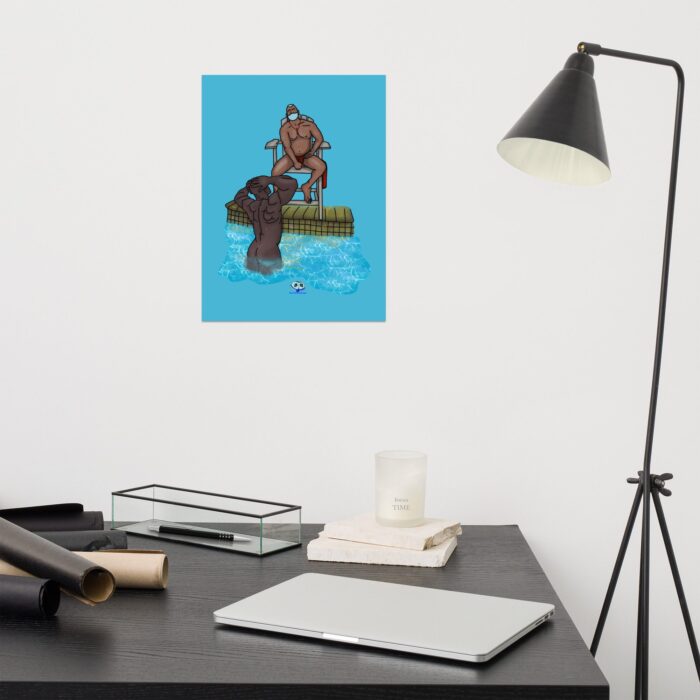 Photo paper poster - Life Guard