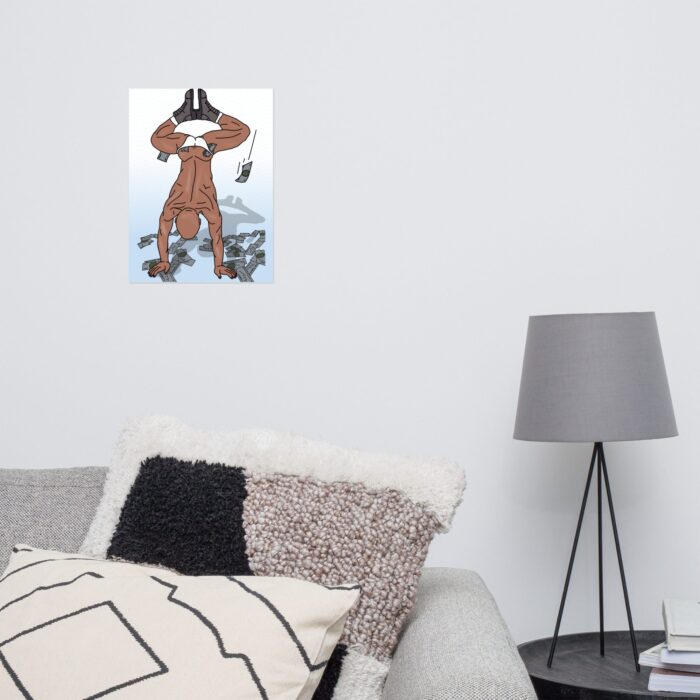 Photo paper poster - Make it Rain
