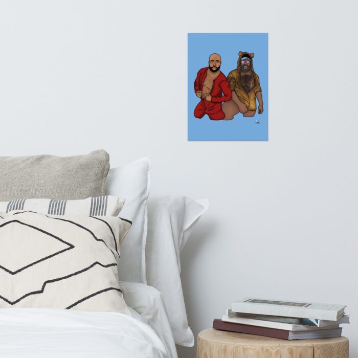 Photo paper poster - Sleepover
