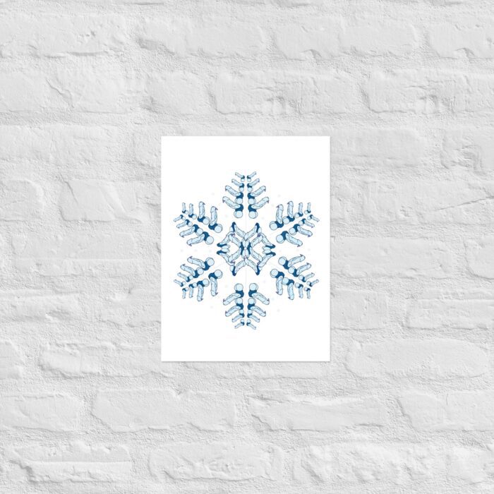 Photo paper poster - Snowflake