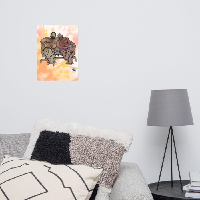 Photo paper poster - Staying In