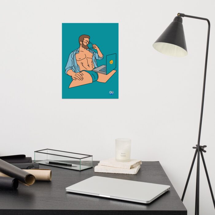 Photo paper poster - Work From Home