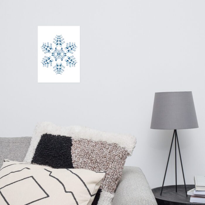 Photo paper print - Snowflake (Classic)