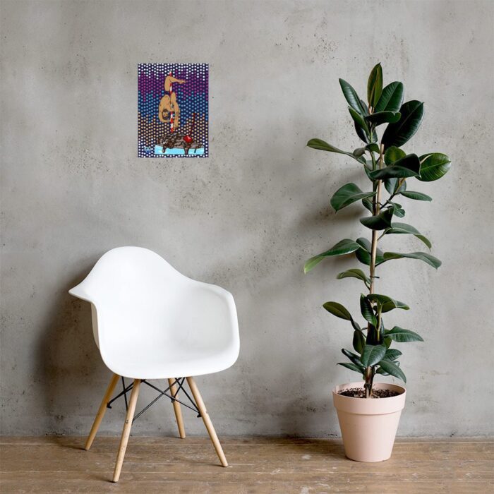 Photo paper poster - Milkshake
