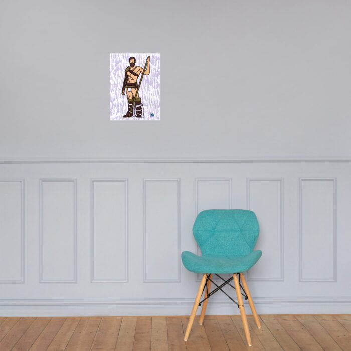 Photo paper poster - Warrior - Image 9