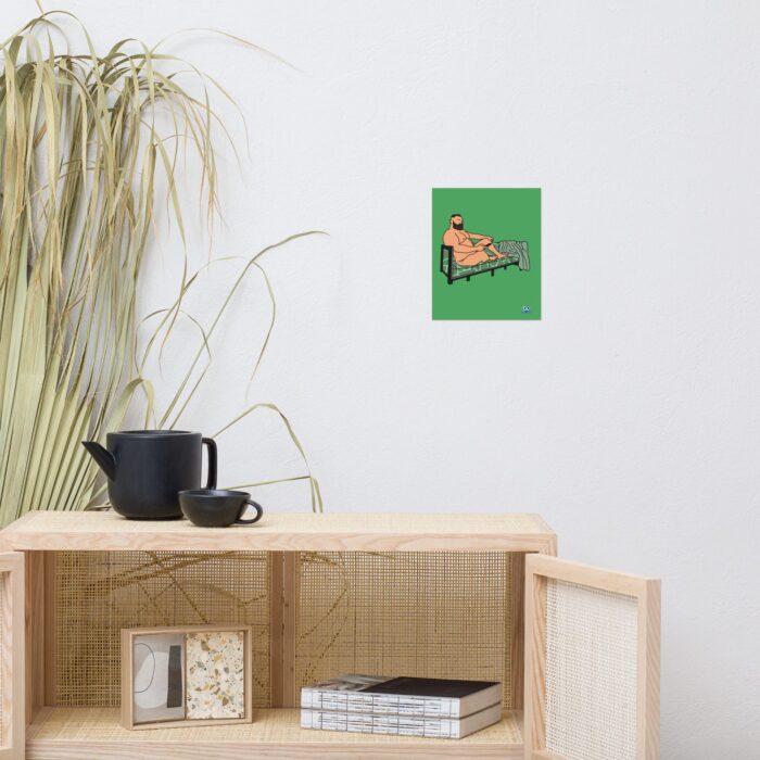 Photo paper poster - Giraffe Couch - Image 4