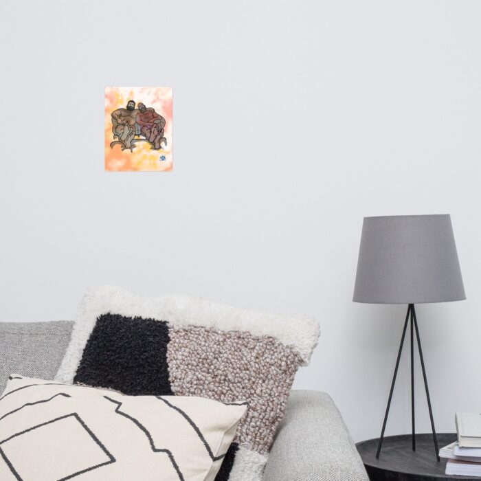 Photo paper poster - Staying In - Image 4
