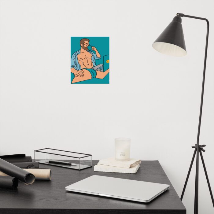 Photo paper poster - Work From Home - Image 4