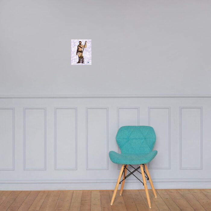 Photo paper poster - Warrior - Image 11