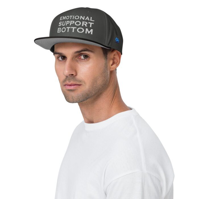 Snapback Hat - Emotional Support Bottom - Image 15