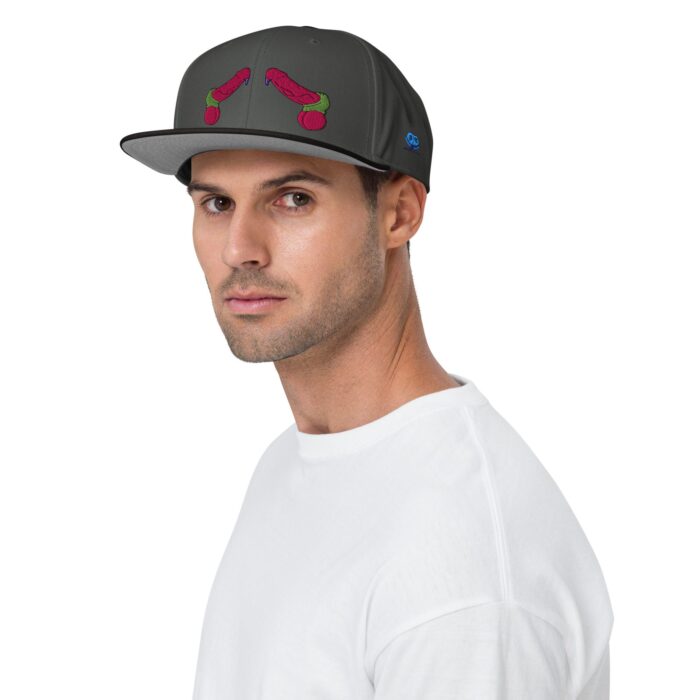Snapback Hat - Pop Art Cock - Double - Image 15