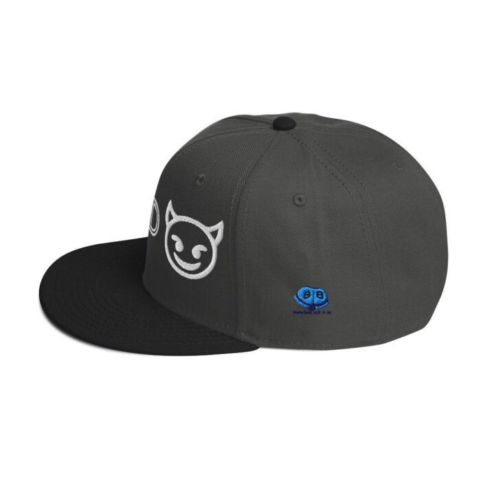Snapback Hat - Mood Devil Emoji - Image 31