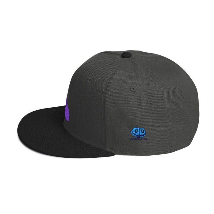 Snapback Hat - Power Top / Eggplant - Image 47
