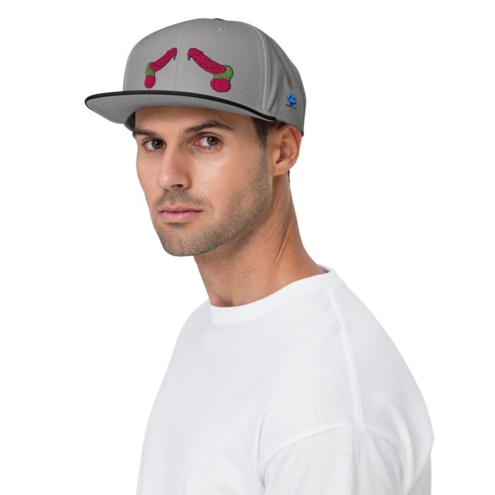 Snapback Hat - Pop Art Cock - Double - Image 17