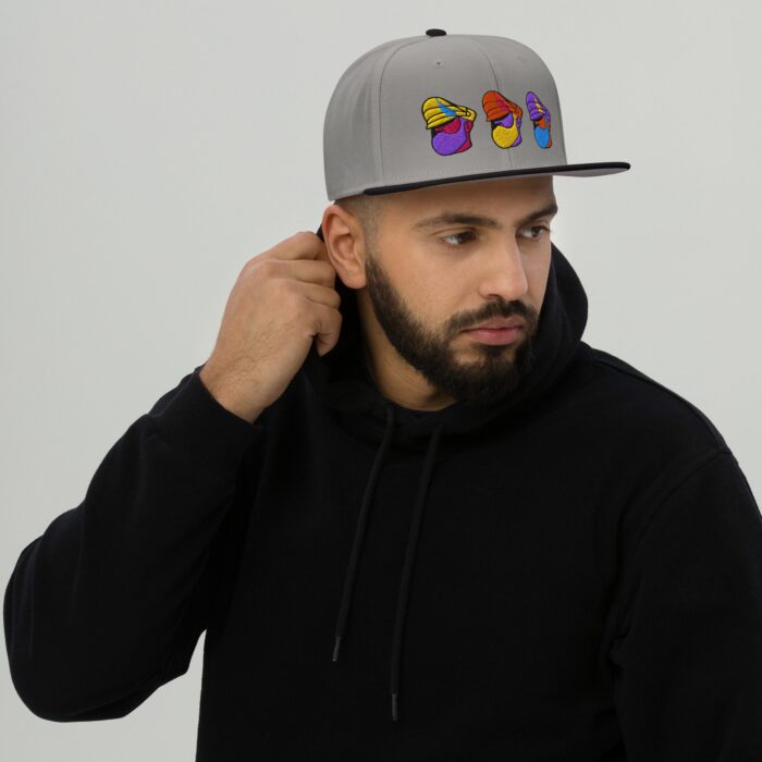 Snapback Hat - Pop Art Daddy - Image 15