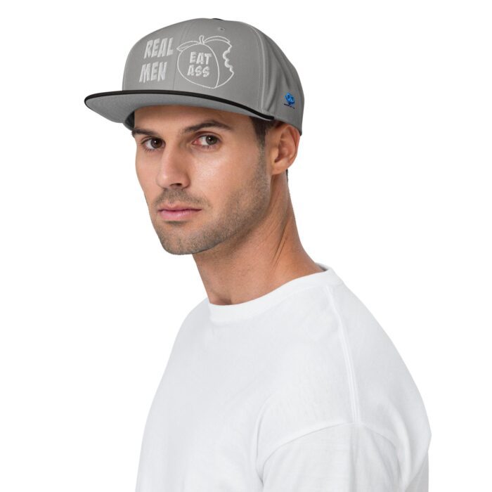 Snapback Hat - Real Men Eat Ass - Image 17