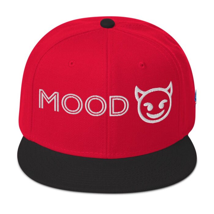 Snapback Hat - Mood Devil Emoji - Image 25