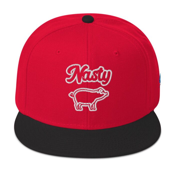 Snapback Hat - Nasty Little Piggy - Image 25