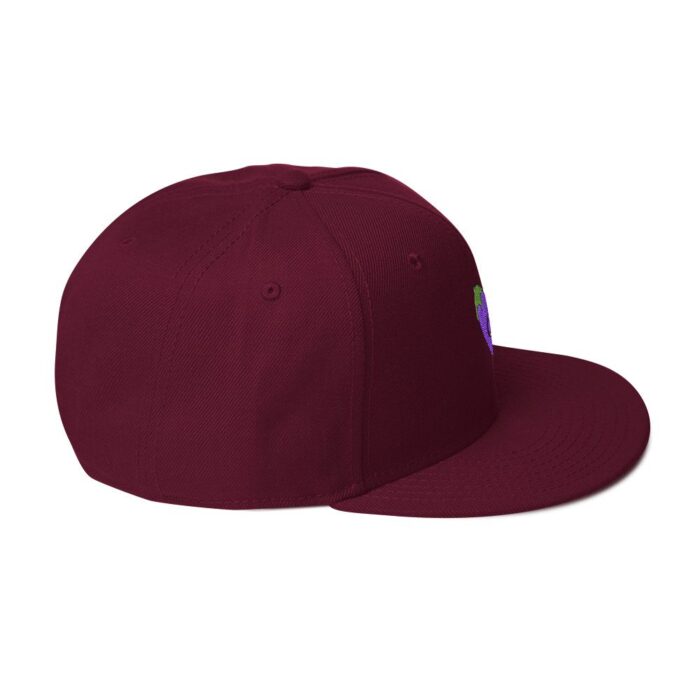 Snapback Hat - Power Top / Eggplant - Image 32