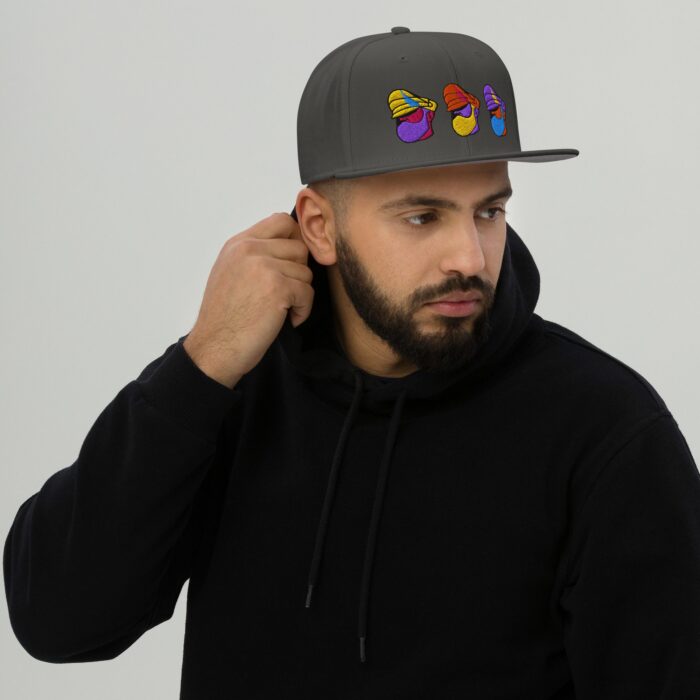 Snapback Hat - Pop Art Daddy - Image 13
