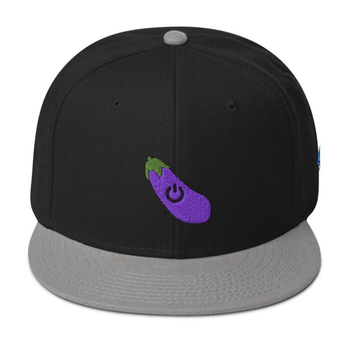 Snapback Hat - Power Top / Eggplant - Image 18