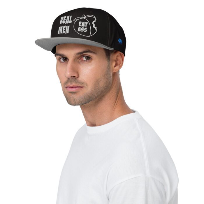 Snapback Hat - Real Men Eat Ass - Image 7