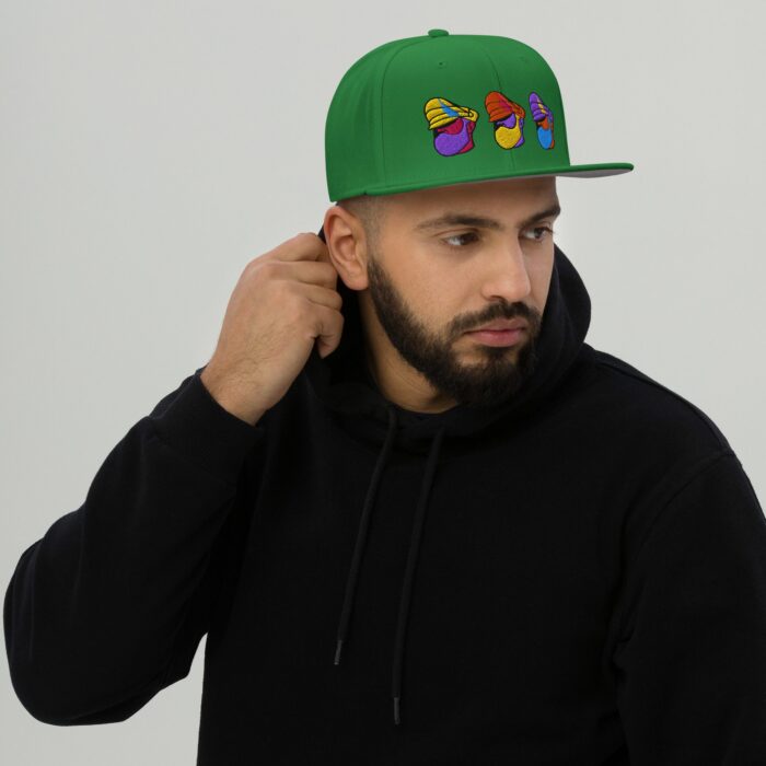 Snapback Hat - Pop Art Daddy - Image 14
