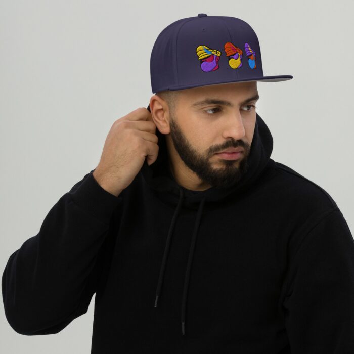 Snapback Hat - Pop Art Daddy - Image 9