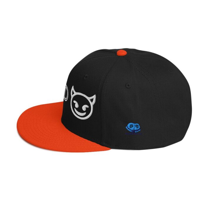 Snapback Hat - Mood Devil Emoji - Image 11