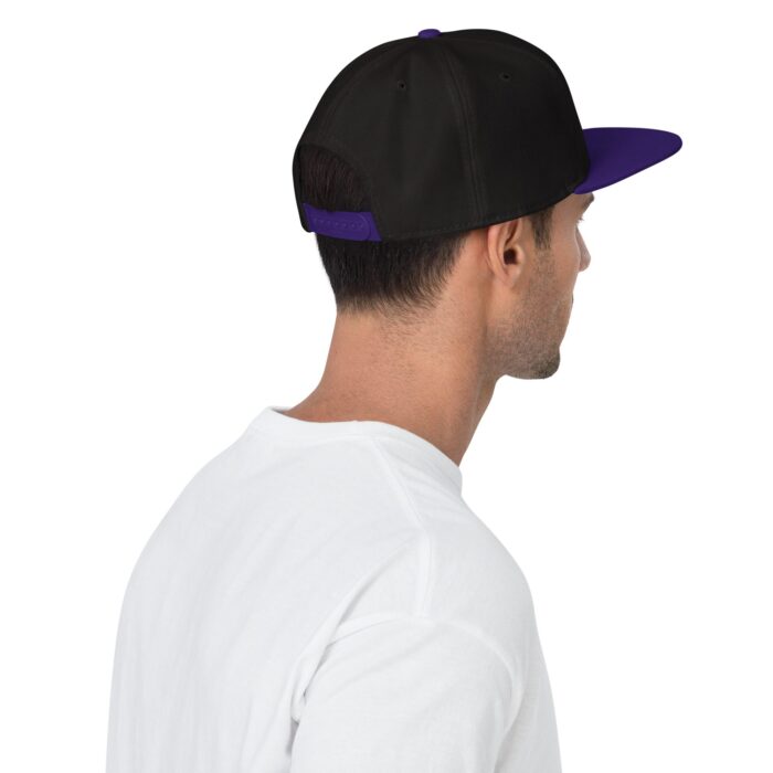 Snapback Hat - Woof Geometric Bear - Image 2