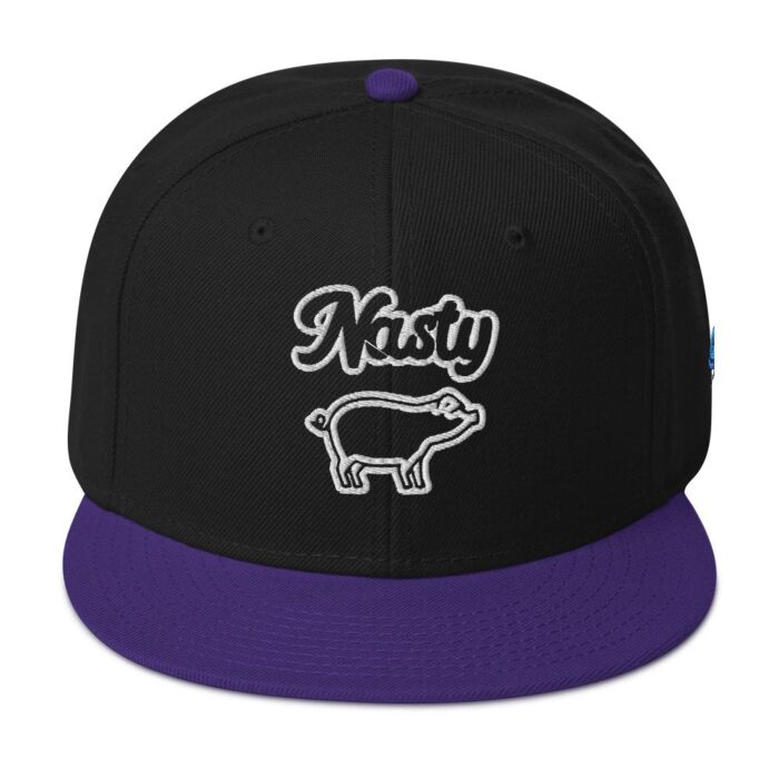Snapback Hat - Nasty Little Piggy