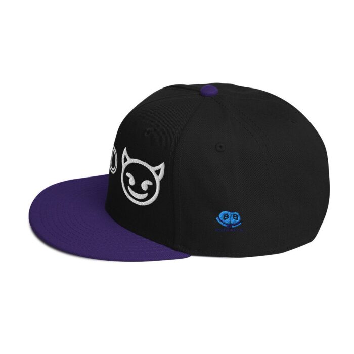 Snapback Hat - Mood Devil Emoji - Image 3