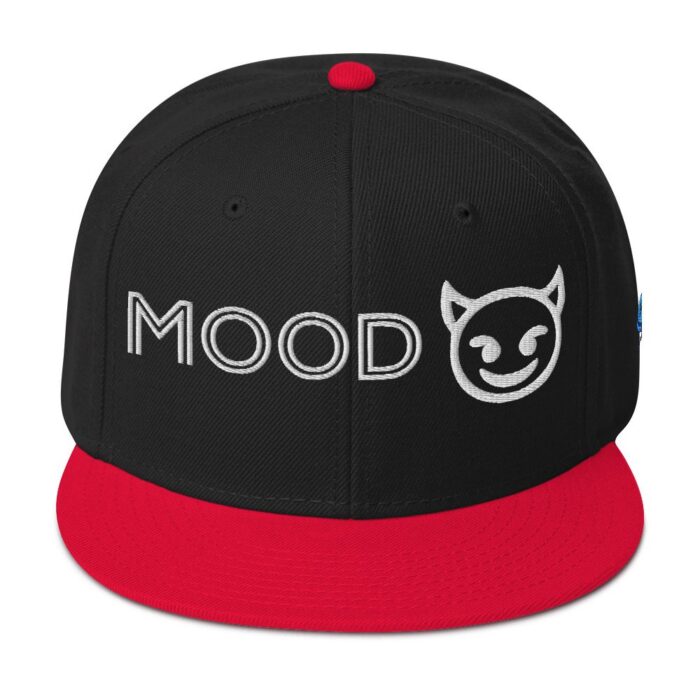 Snapback Hat - Mood Devil Emoji - Image 5