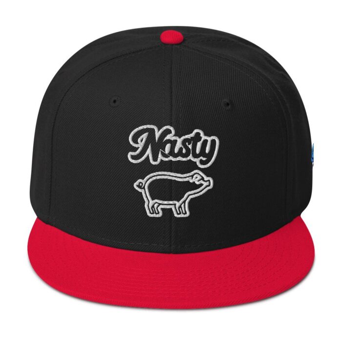 Snapback Hat - Nasty Little Piggy - Image 5