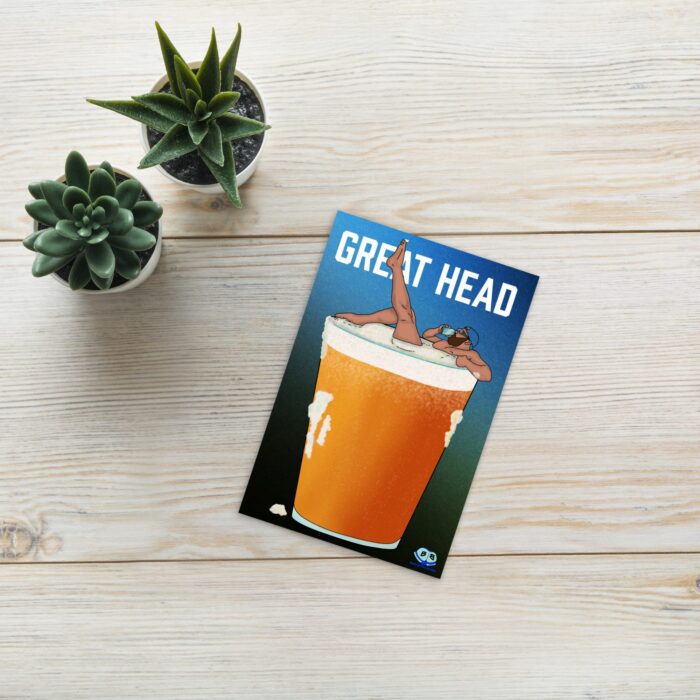 Fine Art Postcard - Great Head