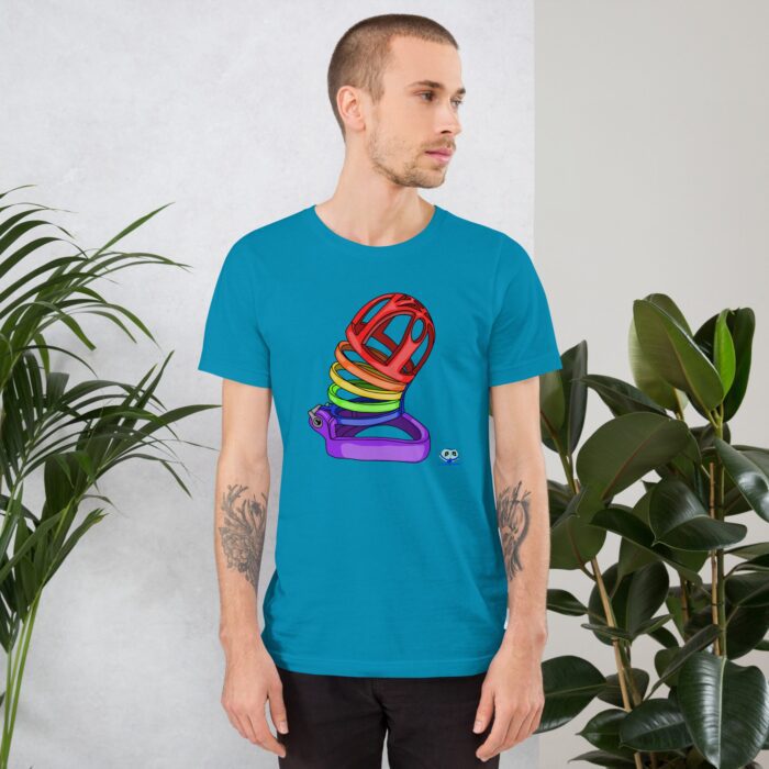 Short Sleeve Tee - Chastity Cage - Image 25