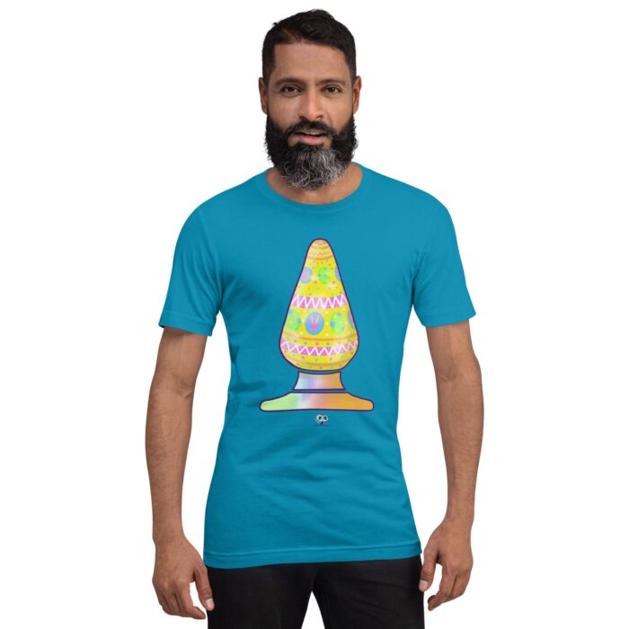 Short Sleeve Tee - Easter Egg Butt Plug - Image 3