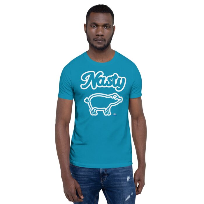 Short Sleeve Tee - Nasty Little Piggy - Image 7