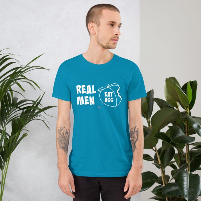 Short Sleeve Tee - Real Men Eat Ass - Image 22