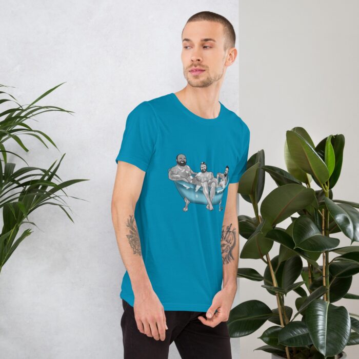 Short Sleeve Tee - 3 Bears in a Tub - Image 28