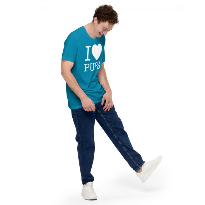 Short Sleeve Tee - I Heart Pups - Image 32