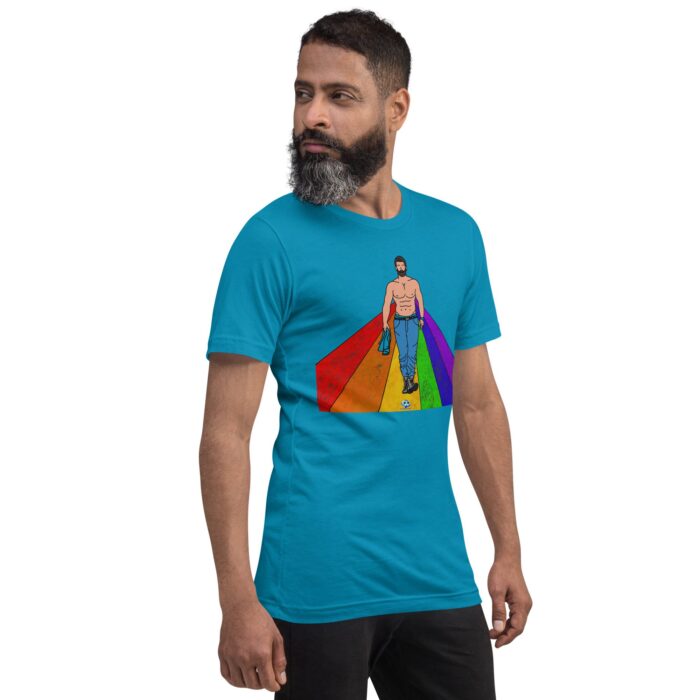 Short Sleeve Tee - Rainbow Road - Image 24