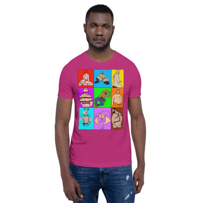 Short Sleeve Tee - Color Block Dudes - Image 6