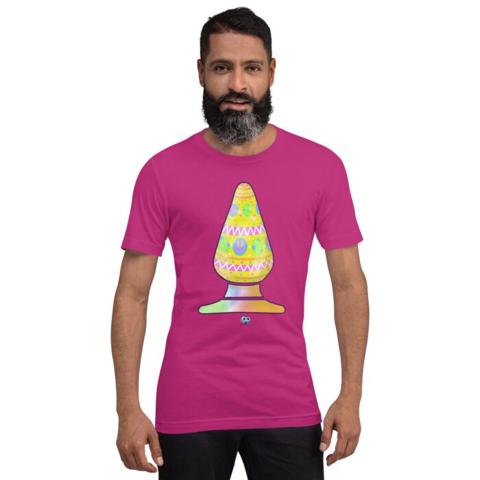 Short Sleeve Tee - Easter Egg Butt Plug - Image 2