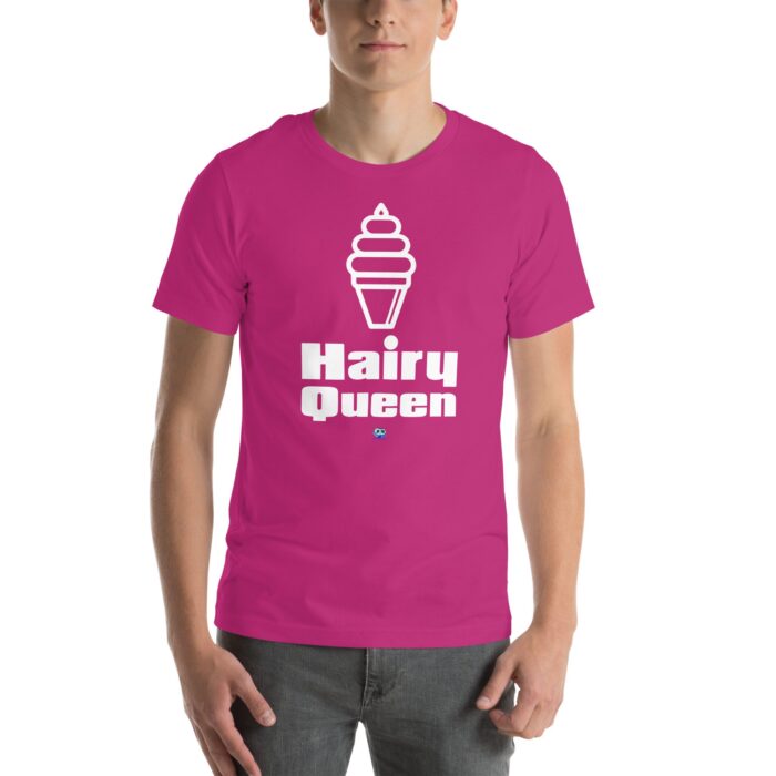 Short Sleeve Tee - Hairy Queen - Image 31